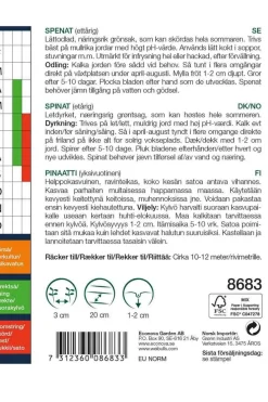 Outlet Weibulls Spinat "Fabris"