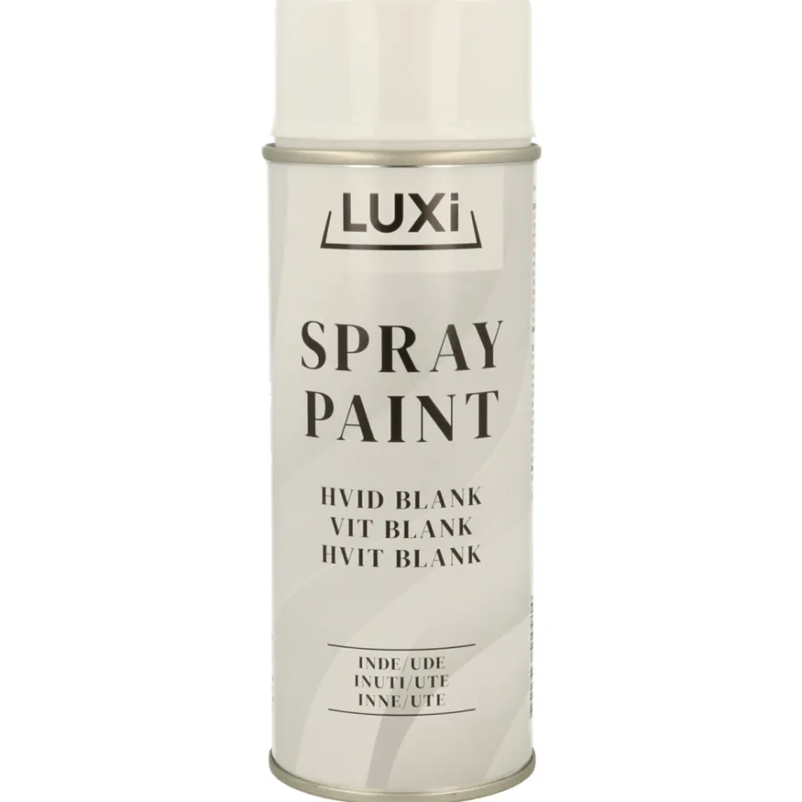 Sale Luxi Spraymaling hvit blank 400 ml -