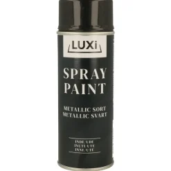 Sale Luxi Spraymaling metallic svart 400 ml -