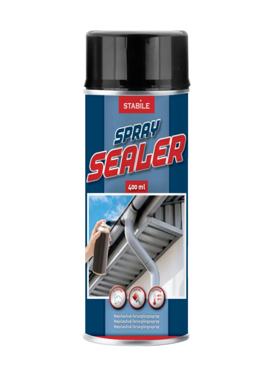 Clearance Spray sealer 400 ml Svart