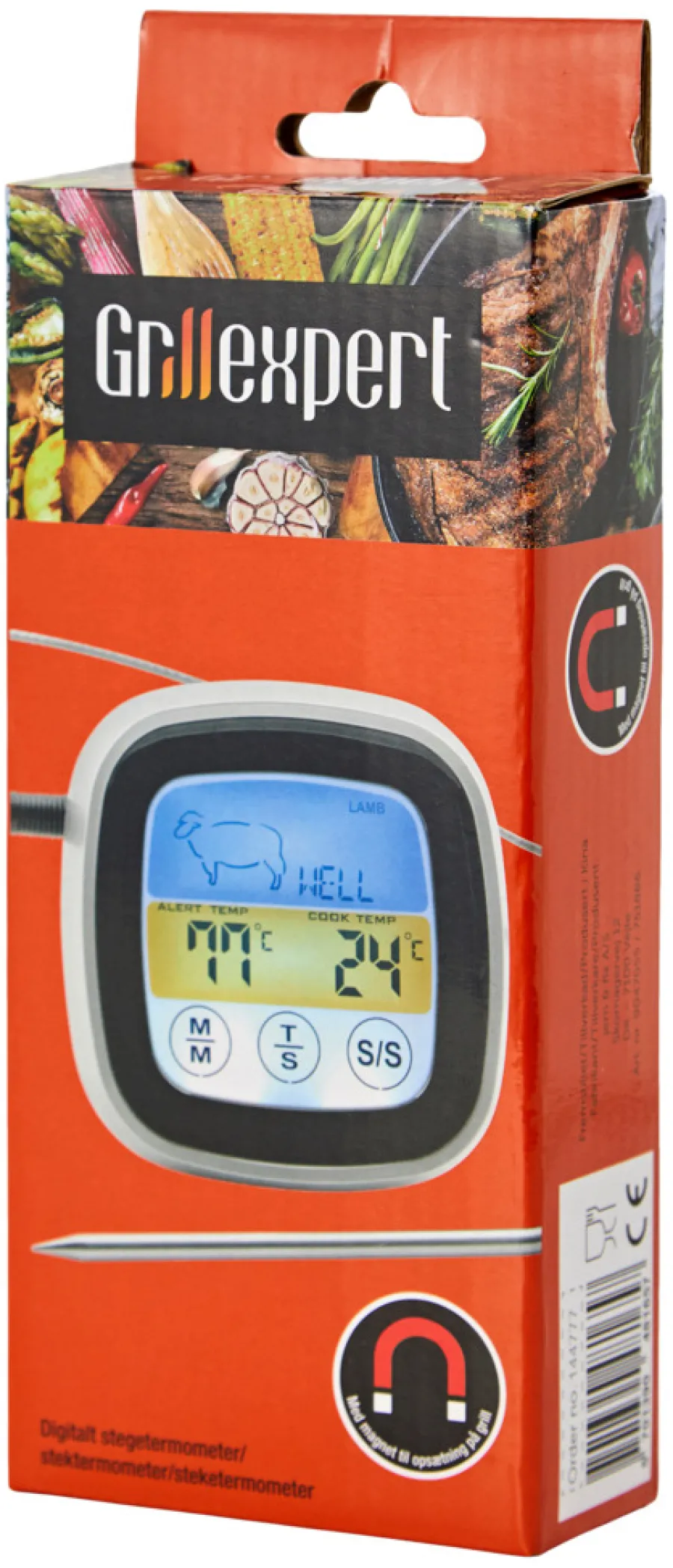 Online Grillexpert Steketermometer digitalt -