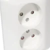 Hot ELKO Stikkontakt dobbel u/jord innfelt -