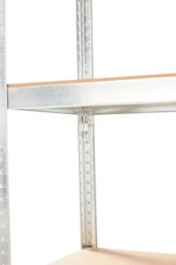 Discount Stålreol 5 hyller - 200 kg pr. hylle