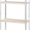Clearance Stålreol m/4 hyller - 90 x 190 x 40 cm