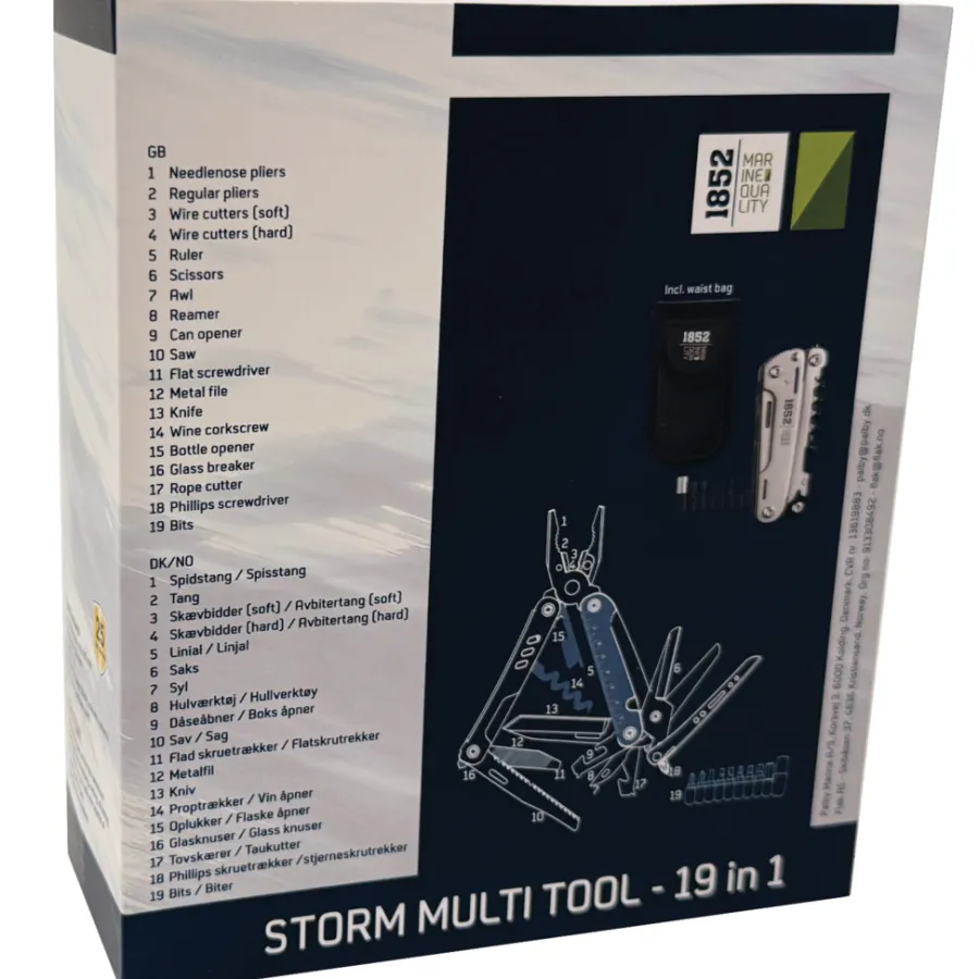 Clearance 1852 Storm multikniv/verktøy