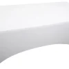 Sunlife Strekkduk Iowa til sammenleggbart bord 180 cm hvit - ®