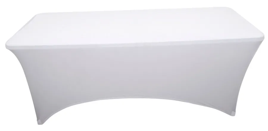 Sunlife Strekkduk Iowa til sammenleggbart bord 180 cm hvit - ®