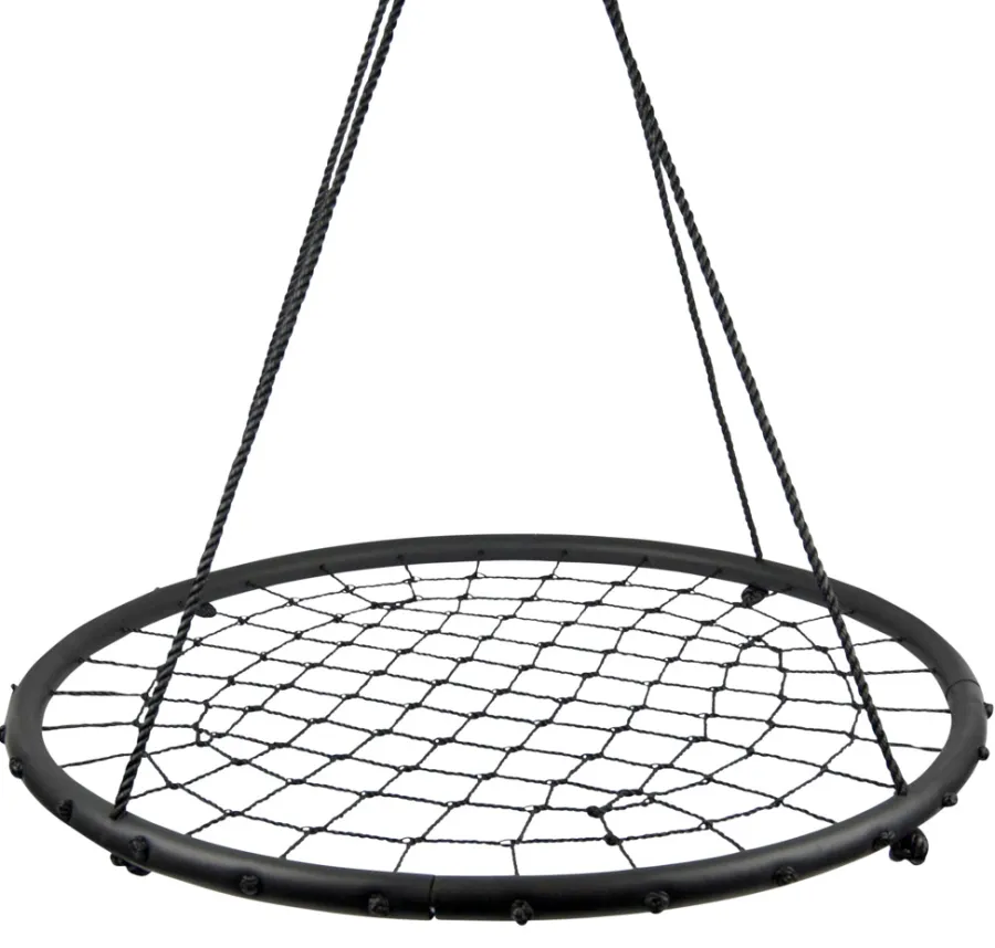 Hot Ud & Leg Svinghuske Ø100 cm svart