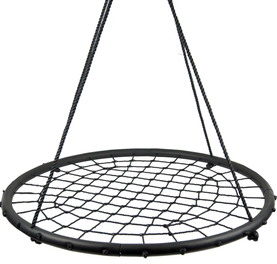 Hot Ud & Leg Svinghuske Ø100 cm svart