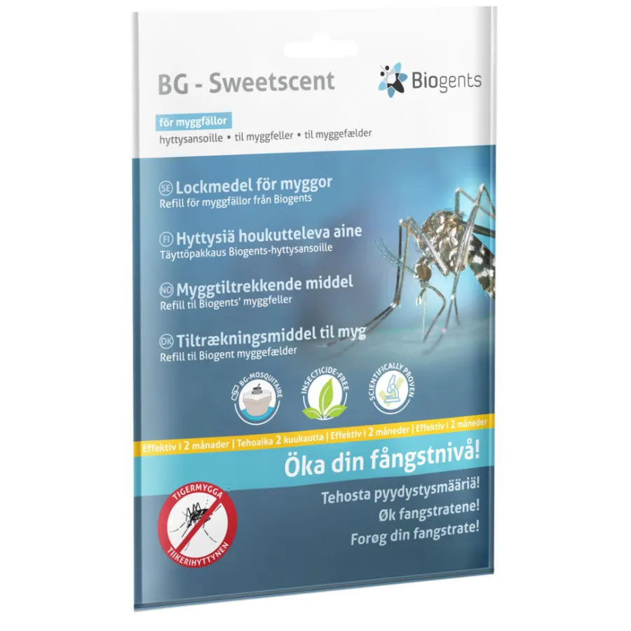 Online Sweetscent til myggfelle - Biogents