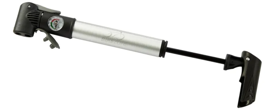 Discount Bikezone Sykkelpumpe mini m/manometer