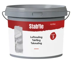 Hot Stabile Takmaling glans 3 4,5 liter - Hvit