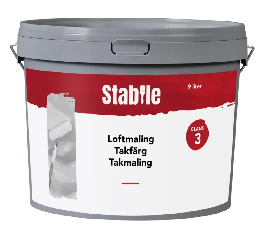 Best Stabile Takmaling glans 3 9 liter - Hvit