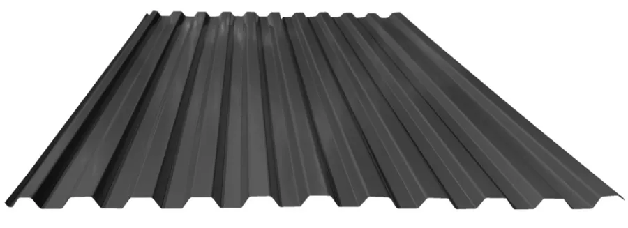 Discount Rias Takplate tp20 svart 3500 mm