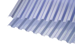 Rias Takplate 2500 x 1090 mm blåtonet