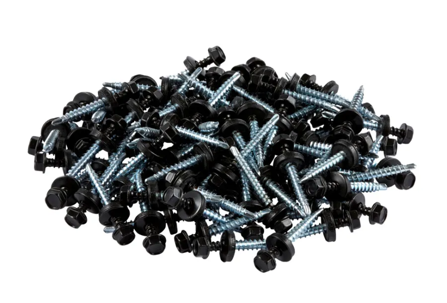 New Takskrue m/vinger svart 4,8 x 35 mm
