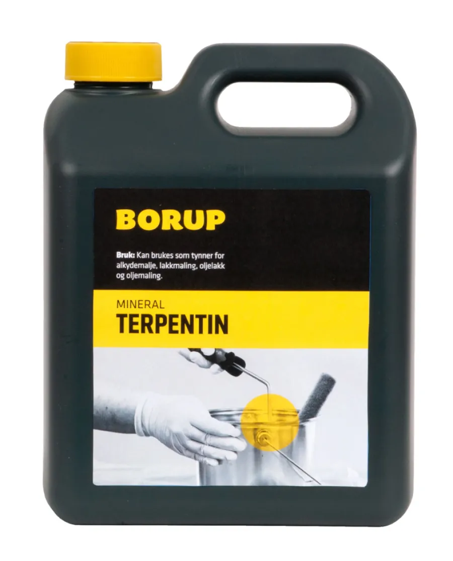 Hot Borup Terpentin mineralsk 2,5 liter