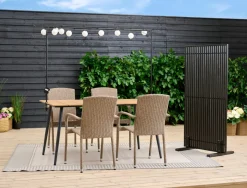 Discount Sunlife Terrasseavskjerming New York akasie – ® Svart