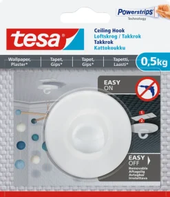 Clearance Tesa ® takkrok for tapet og gips 0,5 kg