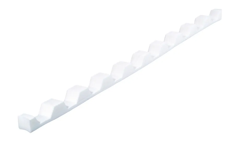 Clearance Rias Tetningslist til blåtonet trapes takplate 10-pk. Hvit