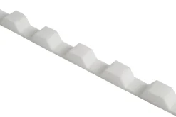 New Rias Tetningslist til glassklar trapes takplate 10-pk. Hvit