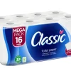 Sale Classic Toalettpapir 16 ruller -