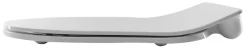 Nautic Toalettsete D-Shape slim soft close hvit