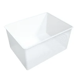Online Integri Trådkurv 535 x 410 x 285 mm hvit -