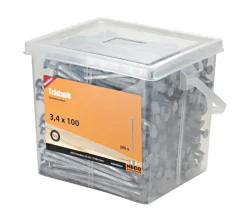 Sale Heco Trådspiker 3,4 x 100 mm - 390 stk.