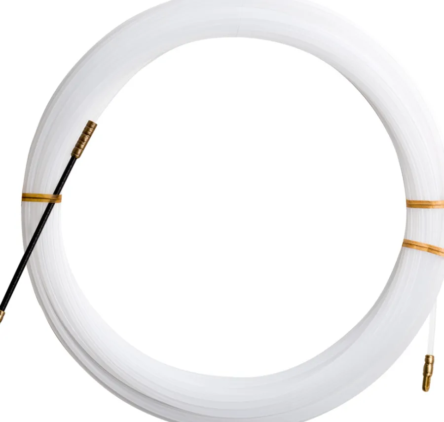 Online Elworks Trekkefjær 20 meter nylon hvit