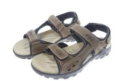 Outlet Trekkingsandaler herre t skinn str. 44 Brun