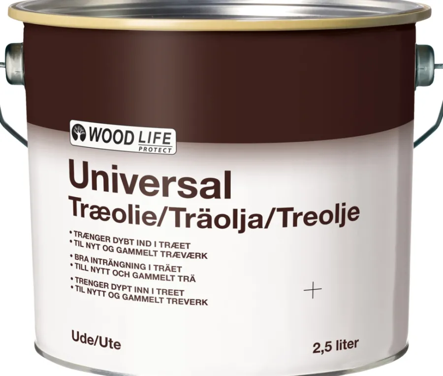 Outlet Woodlife Treolje transparent klar 2,5 liter - Transparent/klar
