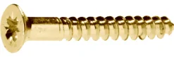 New Heco Treskrue messing TKFX 3,5 x 20 mm - 20 stk.