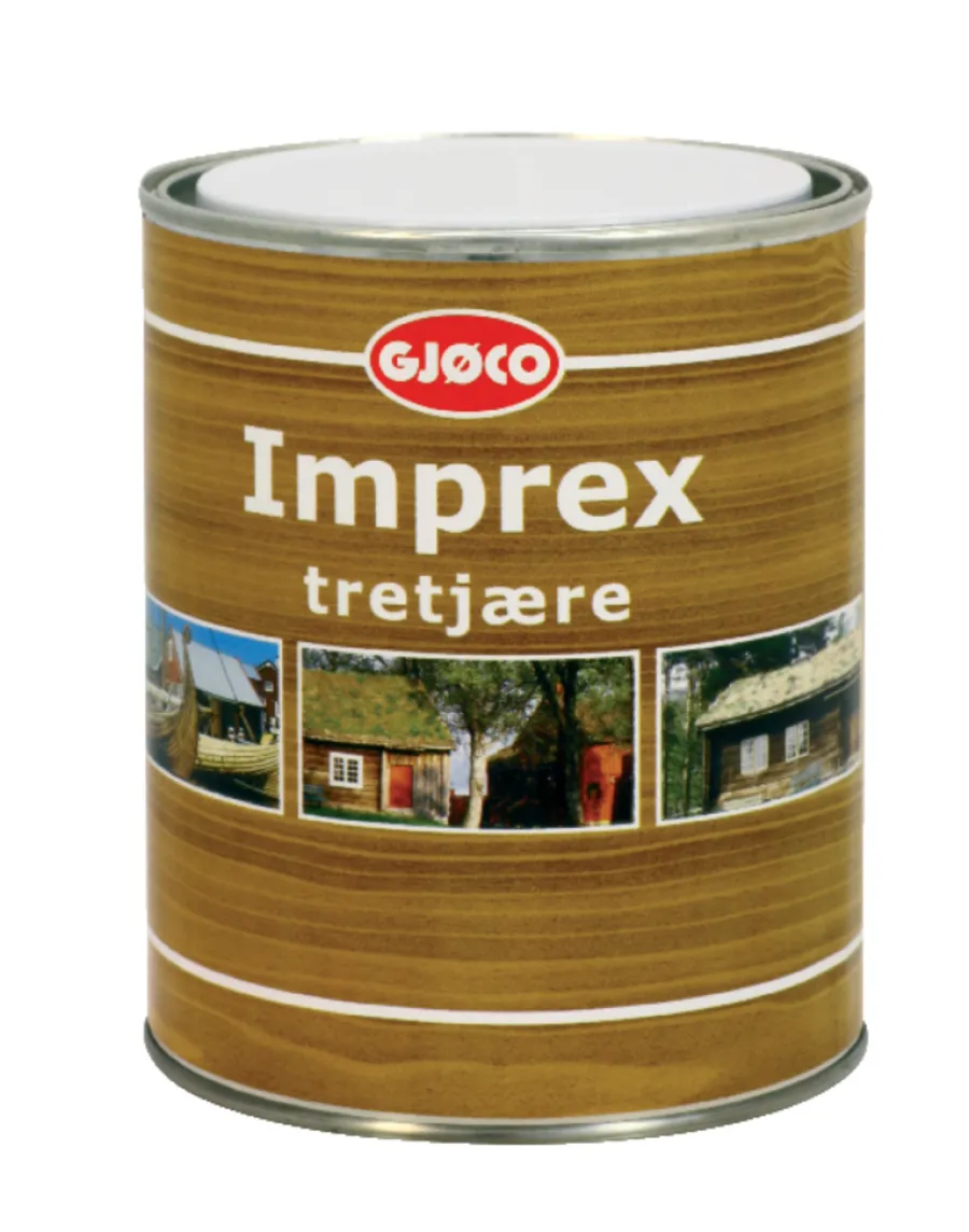 Outlet Gjøco Tretjære Imprex brun 0,75 liter - Lys brun