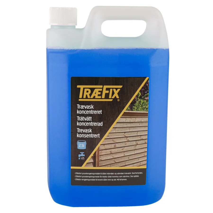 Clearance Træfix Trevask 2,5 liter -