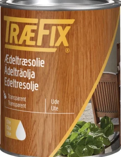 Sale Træfix edeltreolje transparent 1 liter Klar