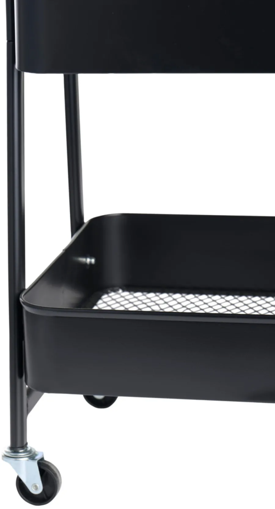 Sale DAY Trillebord med 3 hyller 44 x 30 x 79 cm - Svart