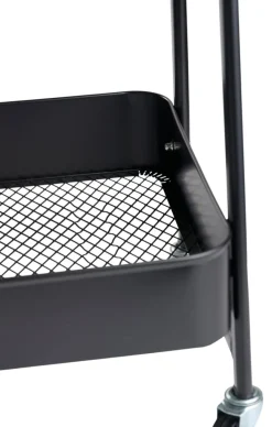 Sale DAY Trillebord med 3 hyller 44 x 30 x 79 cm - Svart