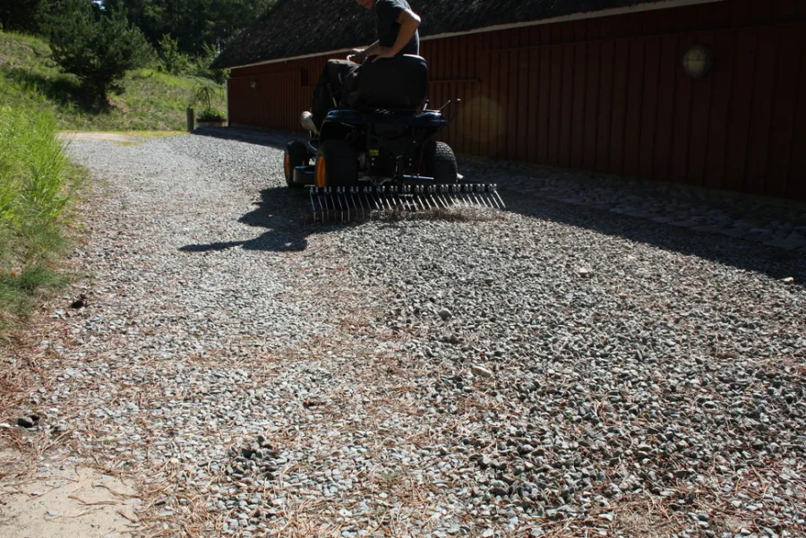 New Trolla rive til plentraktor 120 cm
