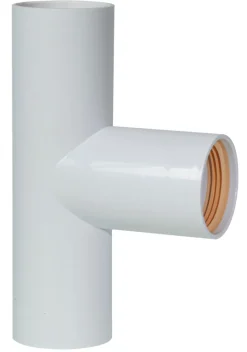 Online T-rør hvit PP 32 mm