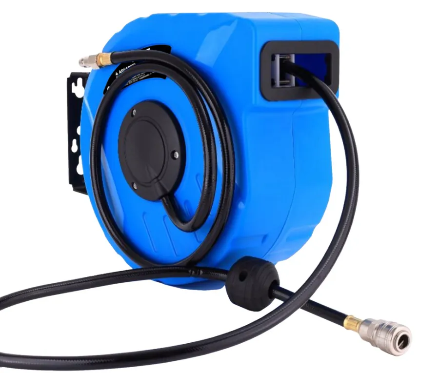 Clearance PRIZE Trykkluftslangetrommel 10+1 meter –