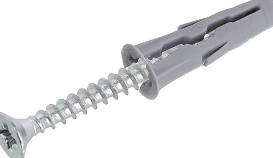 Heco Universalplugg med skrue 8 x 50 mm