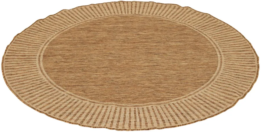 Outlet Uteteppe Ø200 cm Natur