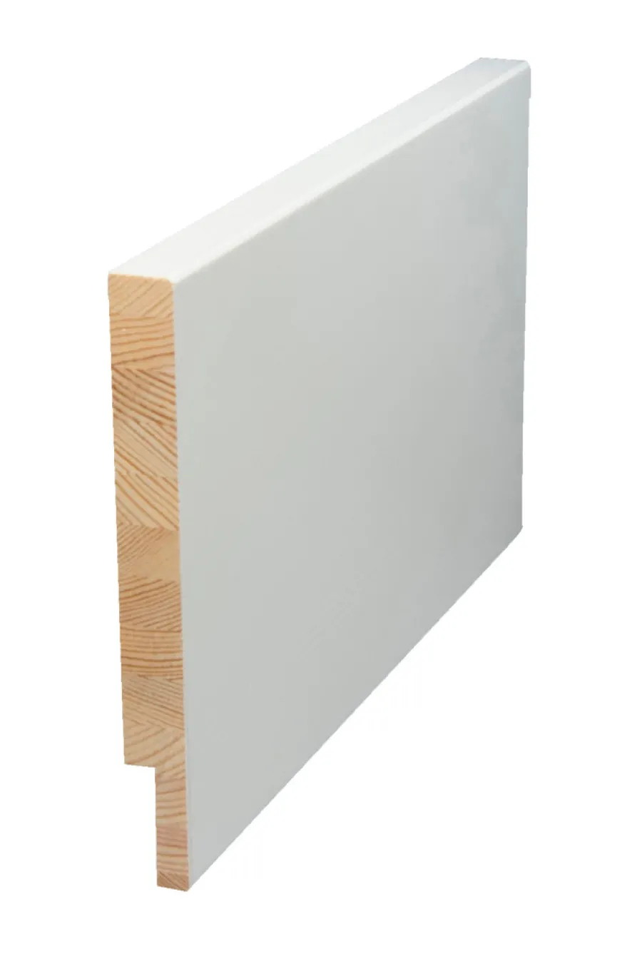 Online Rindalslist Utforing 18 x 220 x 2400 mm laminert furu Hvit NCS S 0502Y