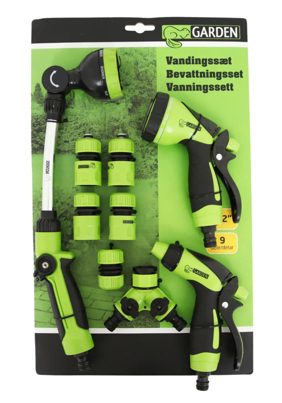 New Garden Vanningssett 9 deler - ®