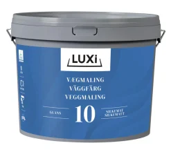 Discount Luxi Veggmaling glans 10 motehvit 9,1 liter - Motehvit (NCS-kode s1002-y20r)