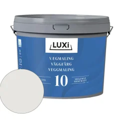 Discount Luxi Veggmaling glans 10 motehvit 9,1 liter - Motehvit (NCS-kode s1002-y20r)