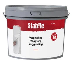 Sale Stabile Veggmaling 10 9 liter - Hvit