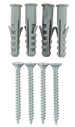 Home it Veggmonteringssett t/Rack/Maxi/Slim hvit