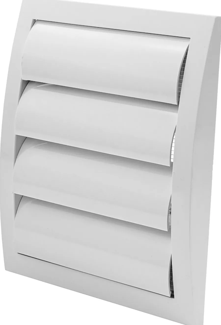 Best Ventilasjonsrist med vindstopp 19 x 19 cm - hvit